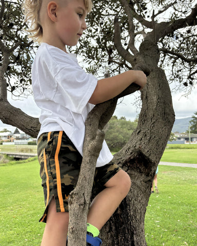 Camo Racer Shorts